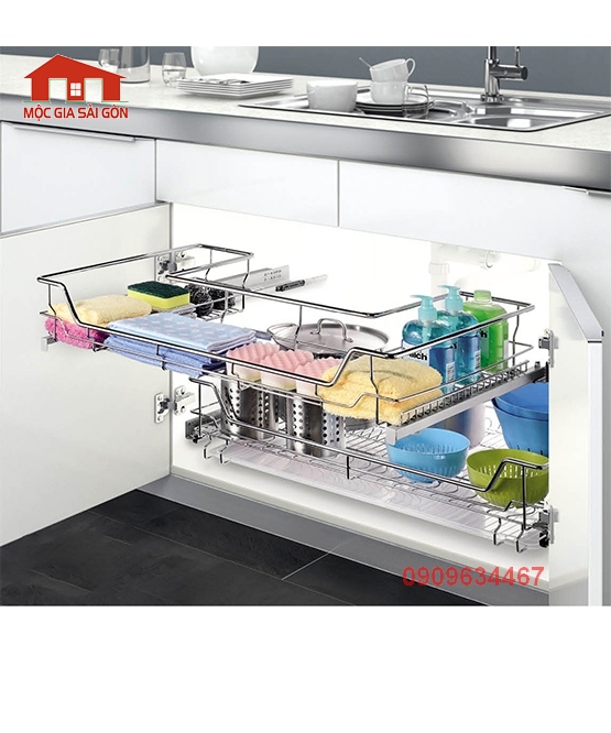 Kệ úp xoong nồi Inox Higold
