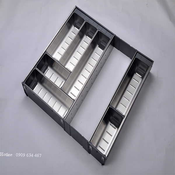 Khay chia inox - E0650E