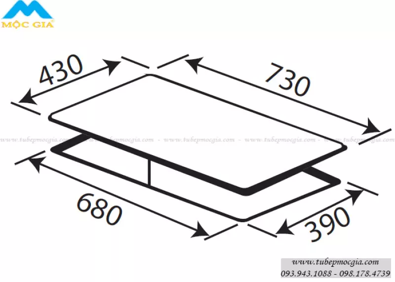 Bếp Từ KAFF KF FL666II Made in Malaysia