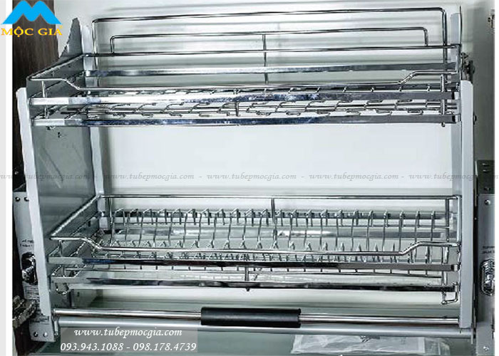 Kệ chén di động inox 304 Higold A221BE