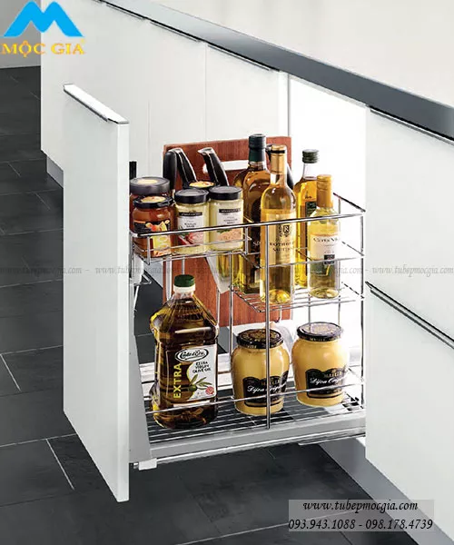 Kệ gia vị tủ bếp Higold 306041