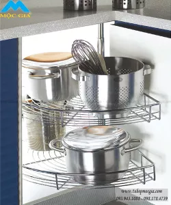 Kệ góc mâm xoay 1/2 Higold 101021