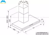 Máy Hút Mùi Canaval CA-8290
