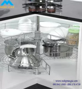 Kệ góc inox Eurogold 3/4 - TR270A