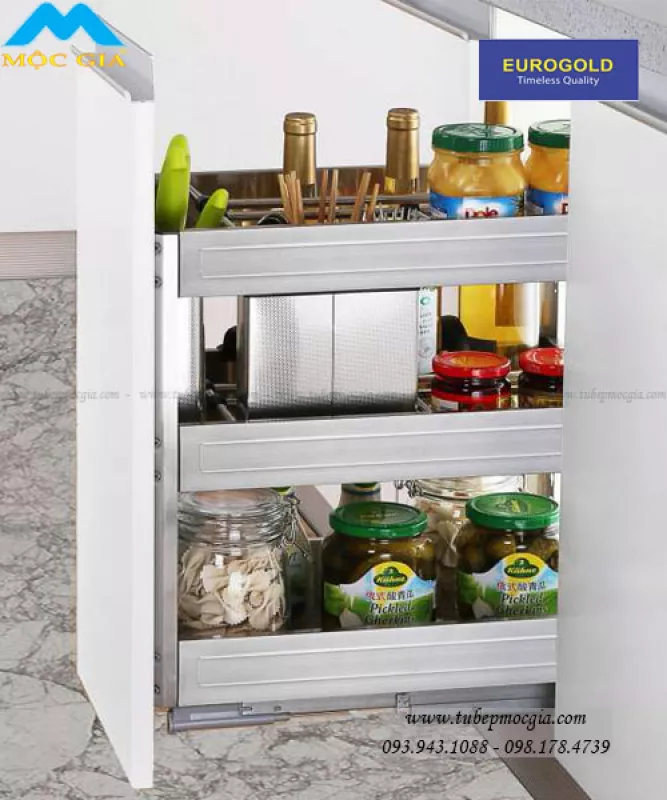 Kệ gia vị inox Eurogold EU1035