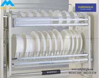 Kệ Chén Dĩa Di Động Eurogold Inox 304 EVI160