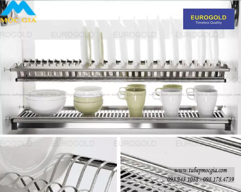 Khay Úp Chén Inox Eurogold EU01060
