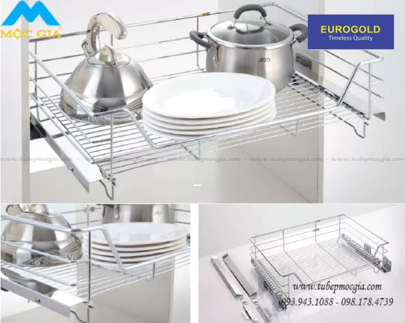 Kệ Úp Xoong Nồi Eurogold EG6160