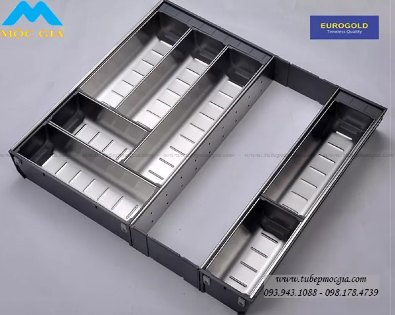 Khay Chia Thìa Nĩa Eurogold E0645E Inox