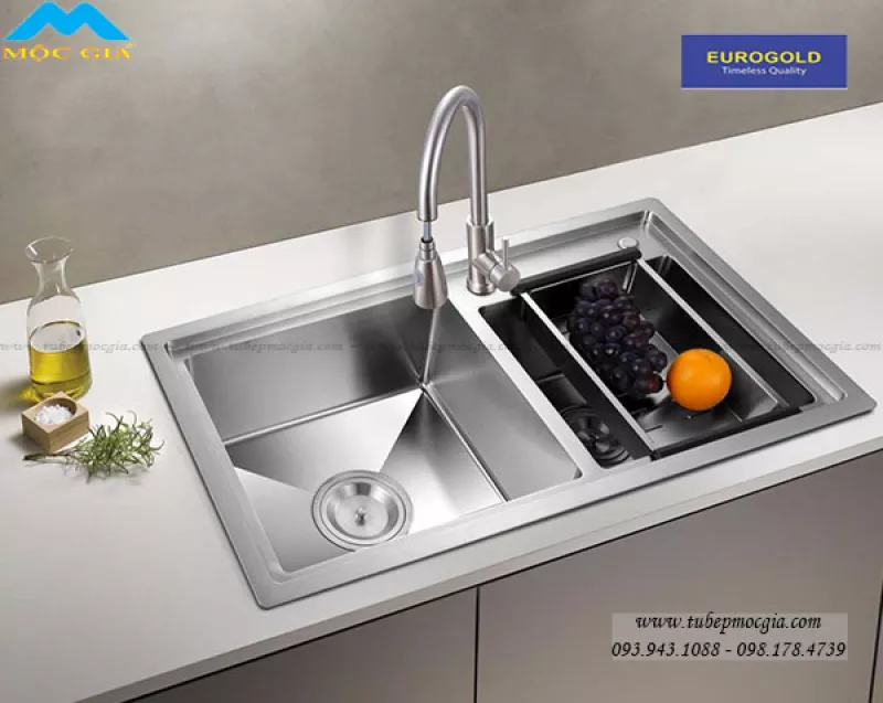 Chậu Rửa Chén Bát Eurogold EUP18248