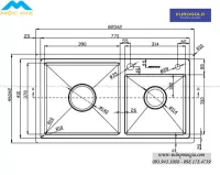 Chậu Rửa Chén Bát Eurogold EUP18248