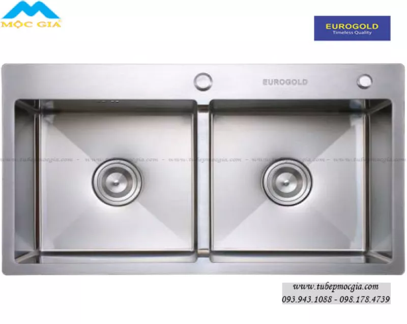 Chậu Rửa Bát Inox 304 Eurogold EUS18248