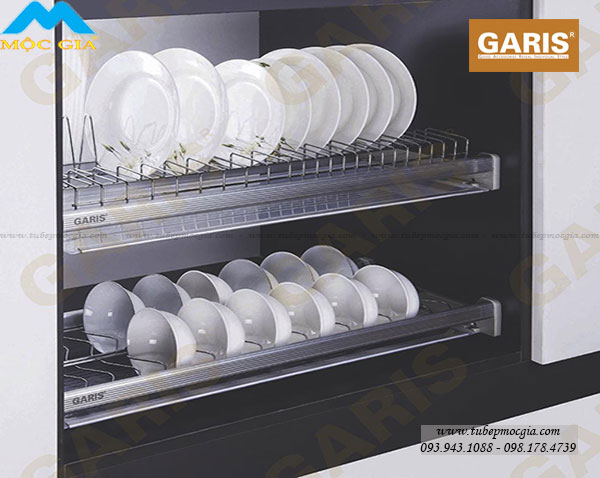 Kệ Chén Dĩa Cố Định Tủ Trên Garis