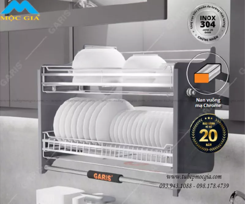 Kệ Chén Dĩa Di Động Garis GL06C