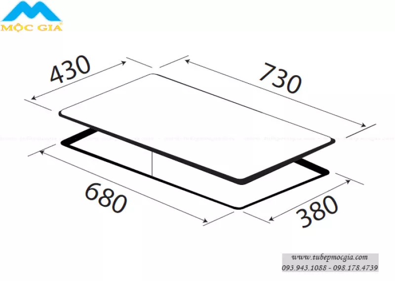 Bếp Điện Từ Kaff KF-IH68N Made in Germany