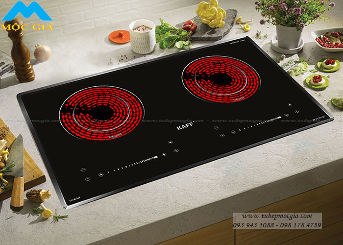 Bếp Đôi Hồng Ngoại Kaff FL-101CC Made in Malaysia