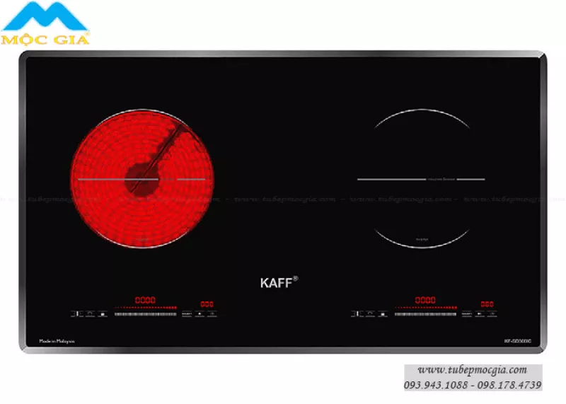 Bếp 1 Từ 1 Điện Kaff KF-SD300IC Made in Malaysia