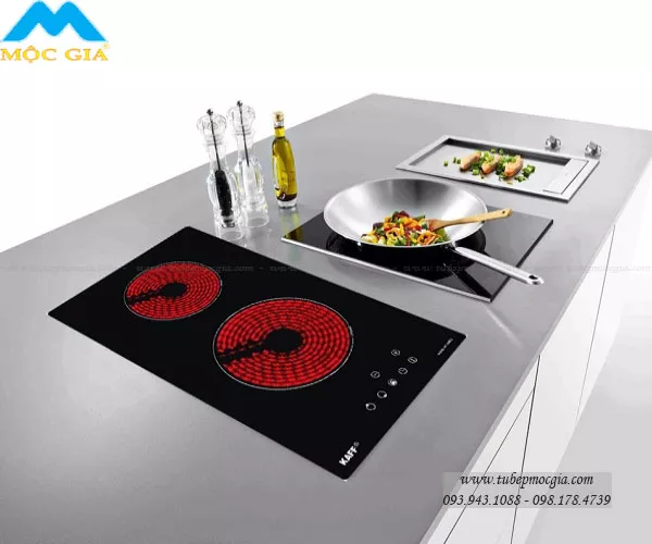 Bếp Domino Điện Kaff KF-330DC Made in Malaysia