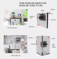 Khóa Cửa Tủ Vân Tay mini FN303KVT