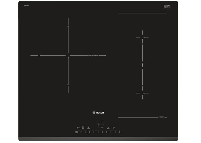 Bếp Từ Bosch Kết Hợp 2 Vùng Nấu HMH.PVJ631FB1E Series 6