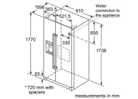 Tủ Lạnh Bosch Side By Side HMH.KAI90VI20G