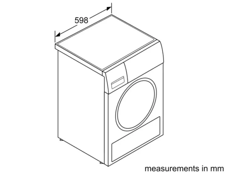 Máy Sấy Quần Áo Bosch HMH.WTB86201SG