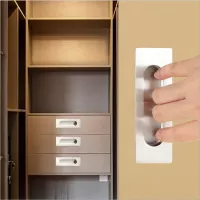 Tay Nắm Âm Tủ Bằng Inox KNN258M