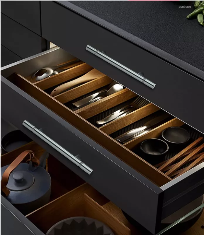 Tay Nắm Cửa Tủ Bằng Inox 304 FIN464D