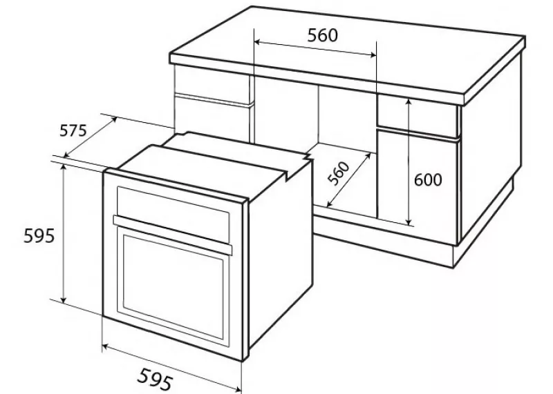Lò Nướng Âm Tủ KAFF KF-901 Made in Malaysia