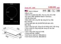 Bếp Từ Đơn Kaff KF-330I Made in Malaysia