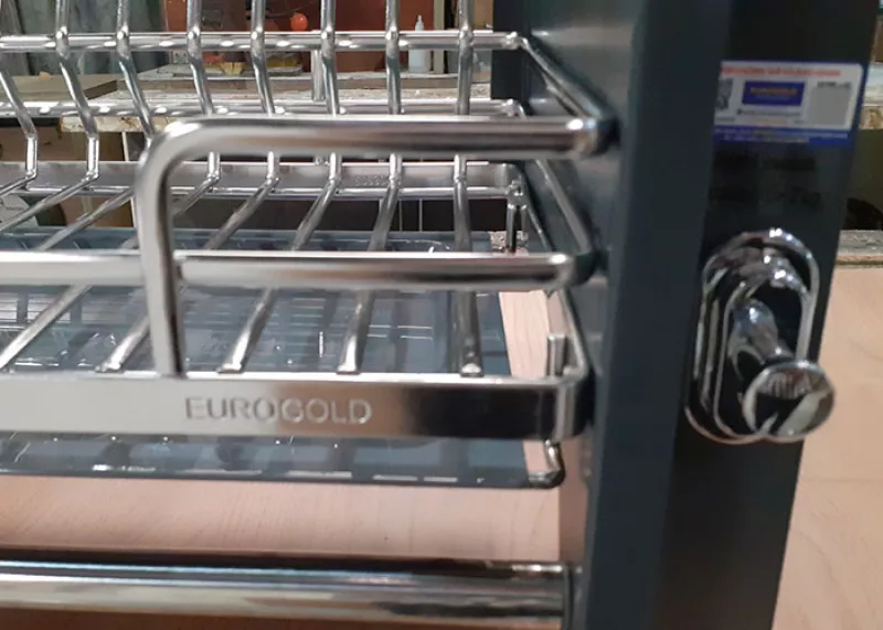 Kệ Bát Đĩa Di Động Eurogold EPV9090 Nan Oval