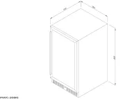 Tủ Bảo Quản Rượu Malloca MWC-20BG