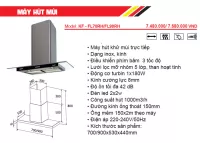 Máy Hút Khử Mùi Kaff KF-FL70RH/FL90RH
