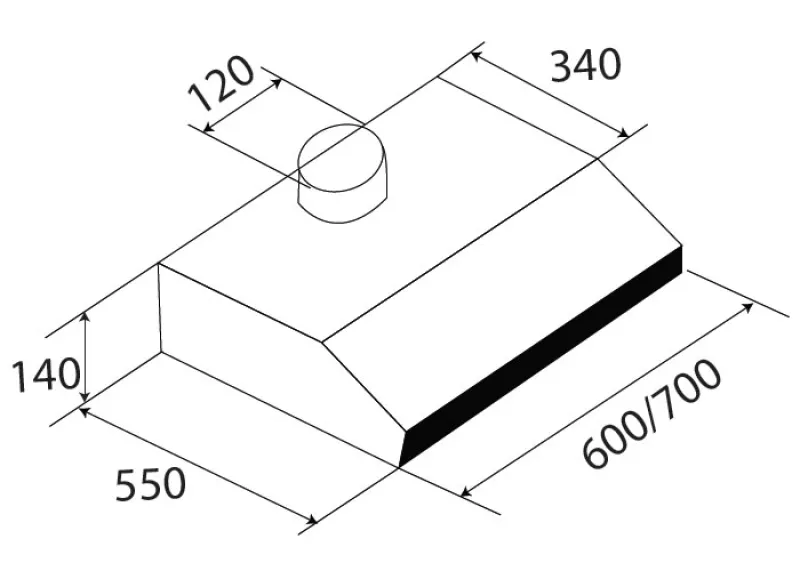 Máy Hút Khử Mùi Kaff KF-638I