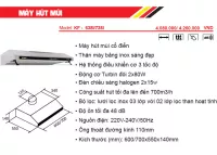 Máy Hút Khử Mùi Kaff KF-638I
