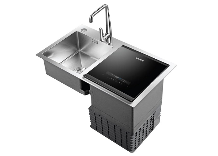 Chậu Rửa Kết Hợp Máy Rửa Chén Hafele HDW-SD90A 539.20.530