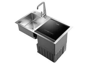 Chậu Rửa Kết Hợp Máy Rửa Chén Hafele HDW-SD90A 539.20.530