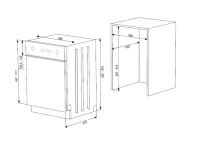 Máy Rửa Bát Hafele HDW-HI60B 533.23.210