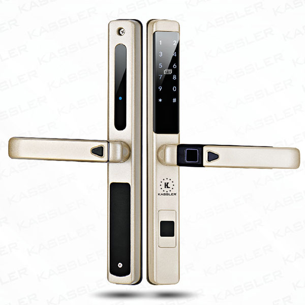 Khóa Cửa Nhôm Kassler KL-599LX Champage Gold
