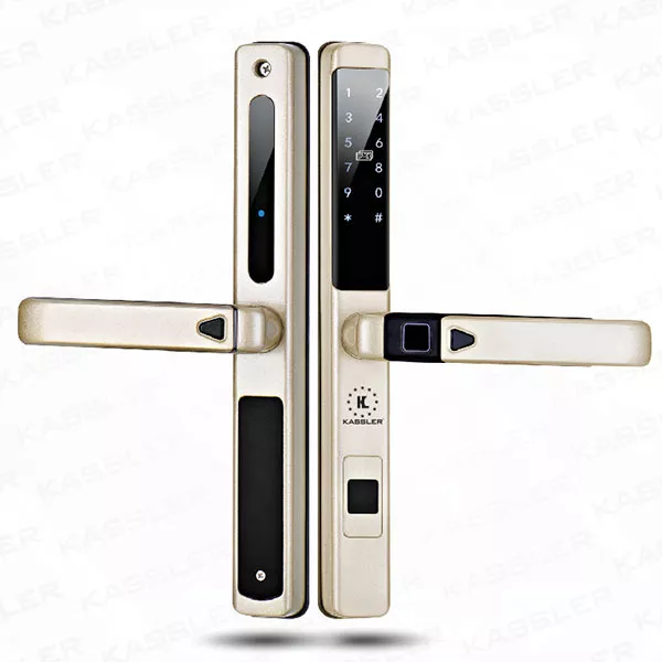 Khóa Cửa Nhôm Kassler KL-599LX Champage Gold