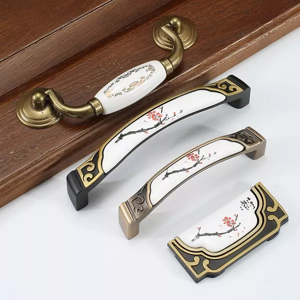 Tay Nắm Cửa Tủ Bằng Gốm Sứ FG033TK110