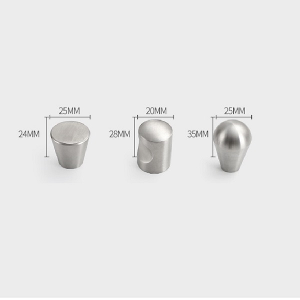 Núm Tay Nắm  Cửa Tủ Inox 304 FN272BIN