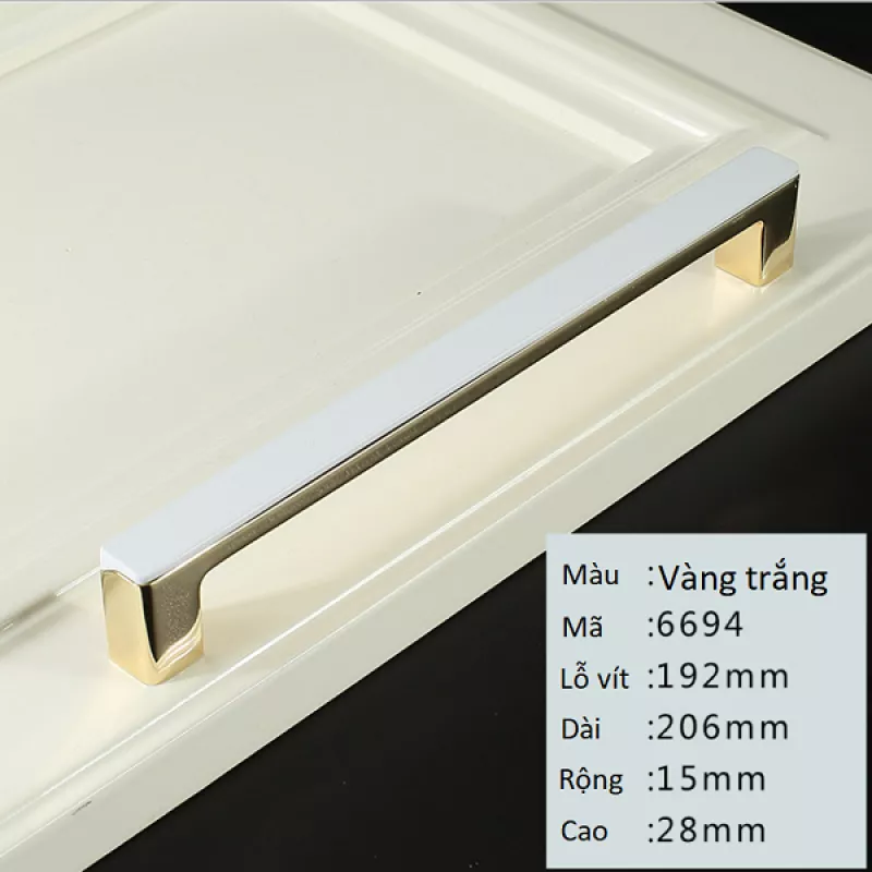 Tay Nắm Cửa Tủ Bằng Hợp Kim Kẽm FHK273TV