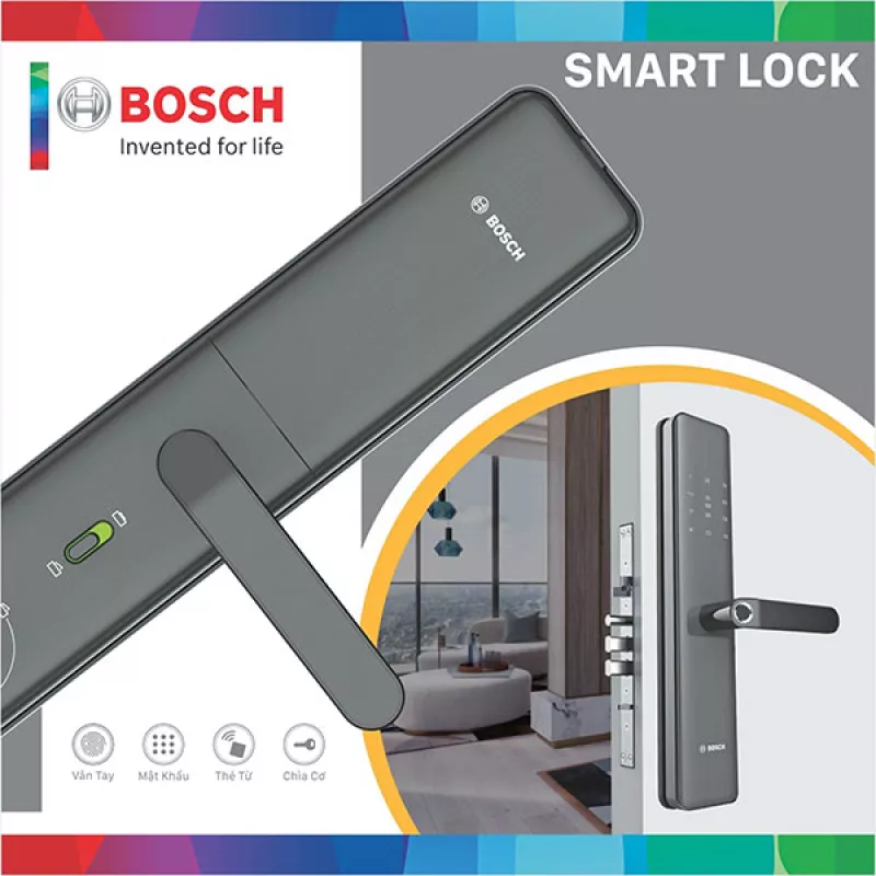 Khóa Cửa Điện Tử Bosch ID 40PKB