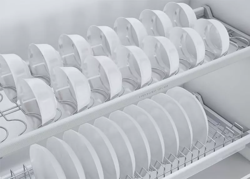 Kệ Úp Chén Đĩa 2 Tầng Eurogold EU86600