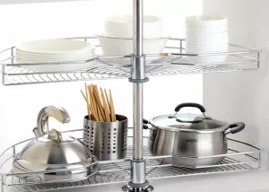 Kệ Góc Mâm Xoay 1/2 Eurogold - TR180A