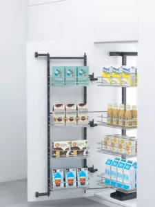 Kệ inox tủ đồ khô 4 tầng Eurogold EG80445S