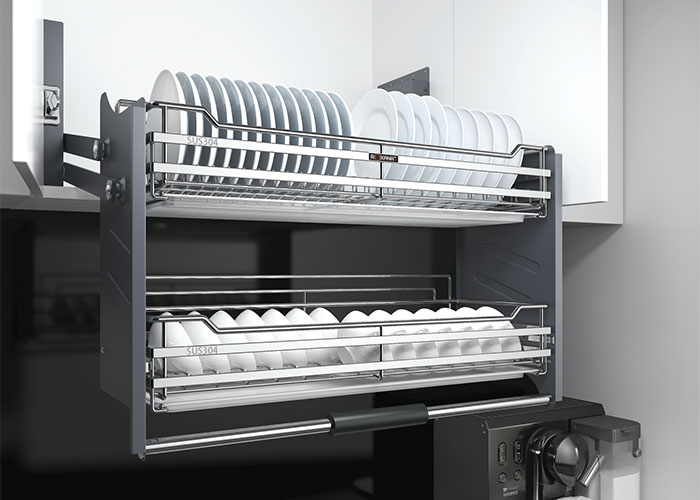Kệ Chén Nâng Hạ Roxana