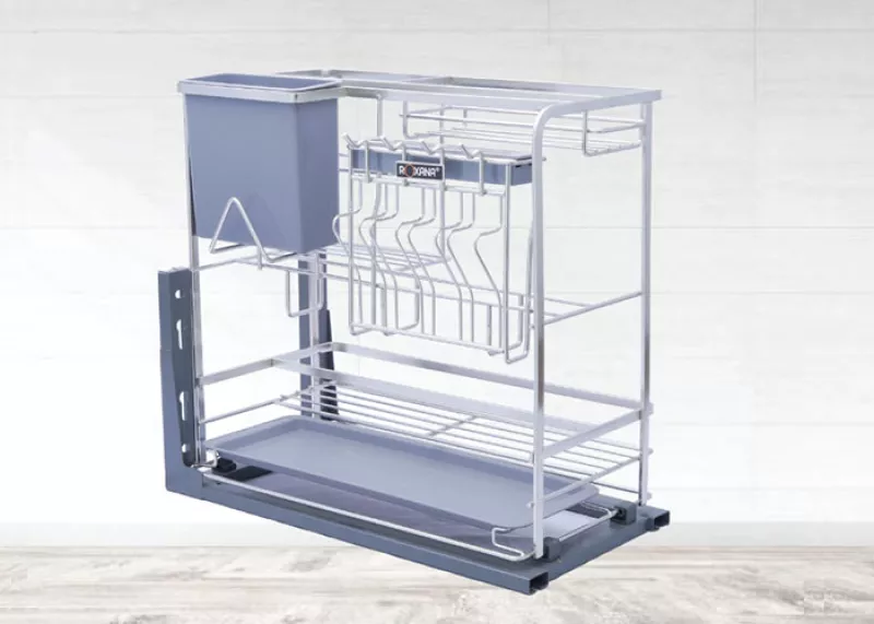 Kệ Gia Vị Đa Năng Roxana R004 Inox 304