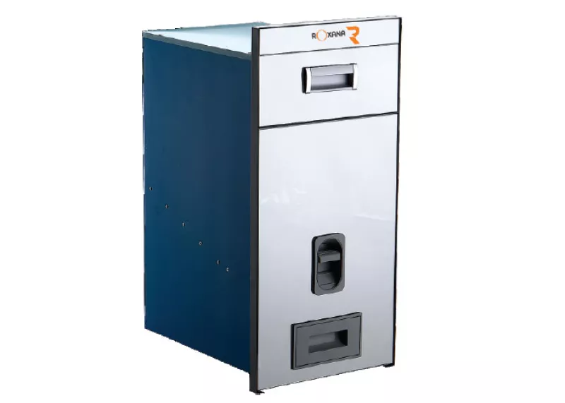 Thùng Gạo Mặt Gương Roxana R017 Màu Trắng